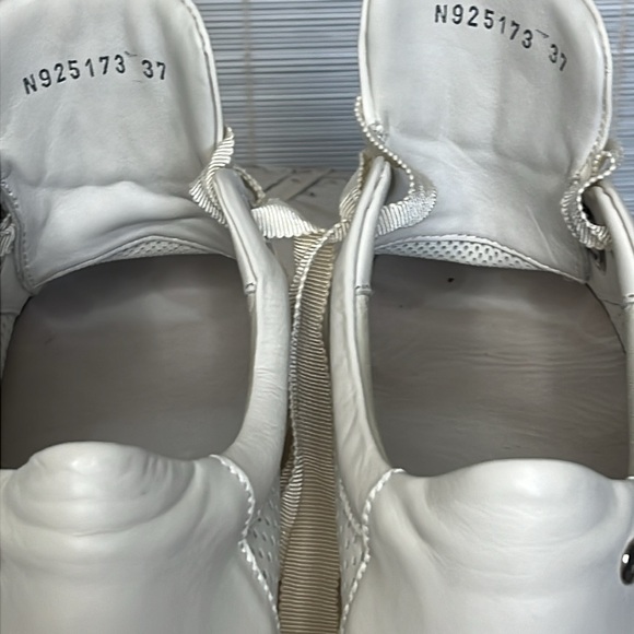 AGL leather perforated platform sneakers 37 7 - Picture 13 of 14